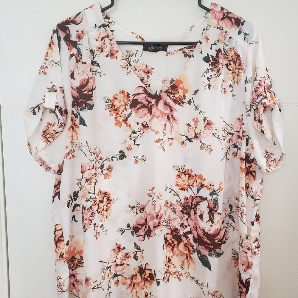 Charmed by Eve Floral Blouse